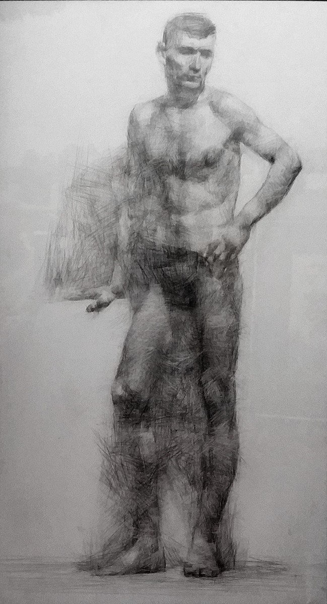 "Обнаженка" by Ион Голубей, 2017