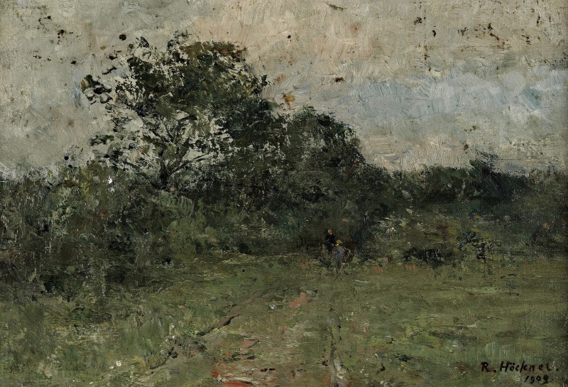 "Painting. Landscape" by Rudolf Höckner