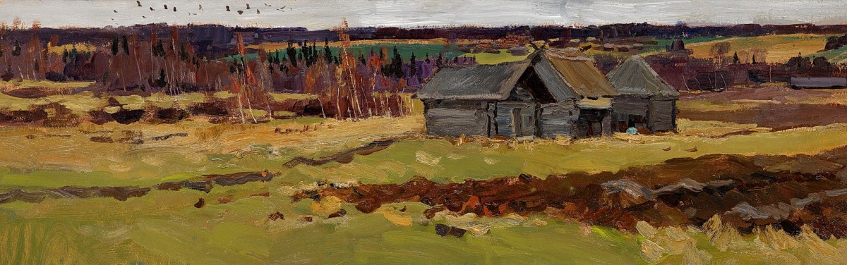 "Pictură. Rural" by Vladimir Fedorovich Stozharov