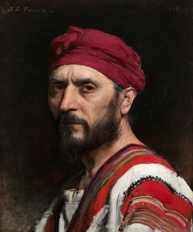 "Painting. Portrait" by Jean Syndon-Faurie
