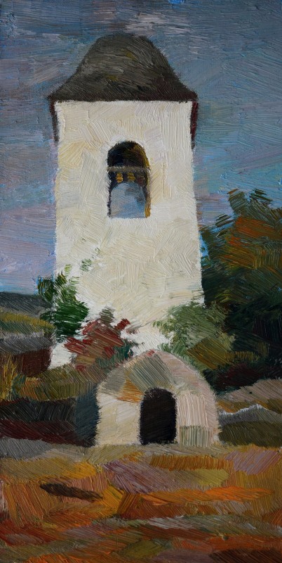 "Pictură. Pleinair. Pleinair în Moldova" by Ștefan Mocanu, ulei pe pânză