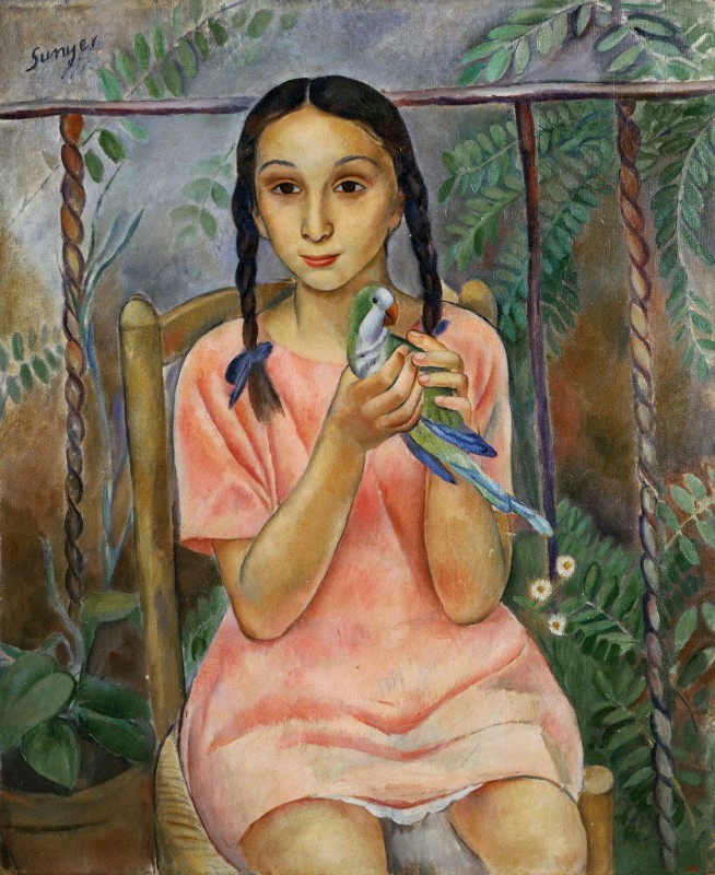 "Painting. Figure" by Joaquim Sunyer