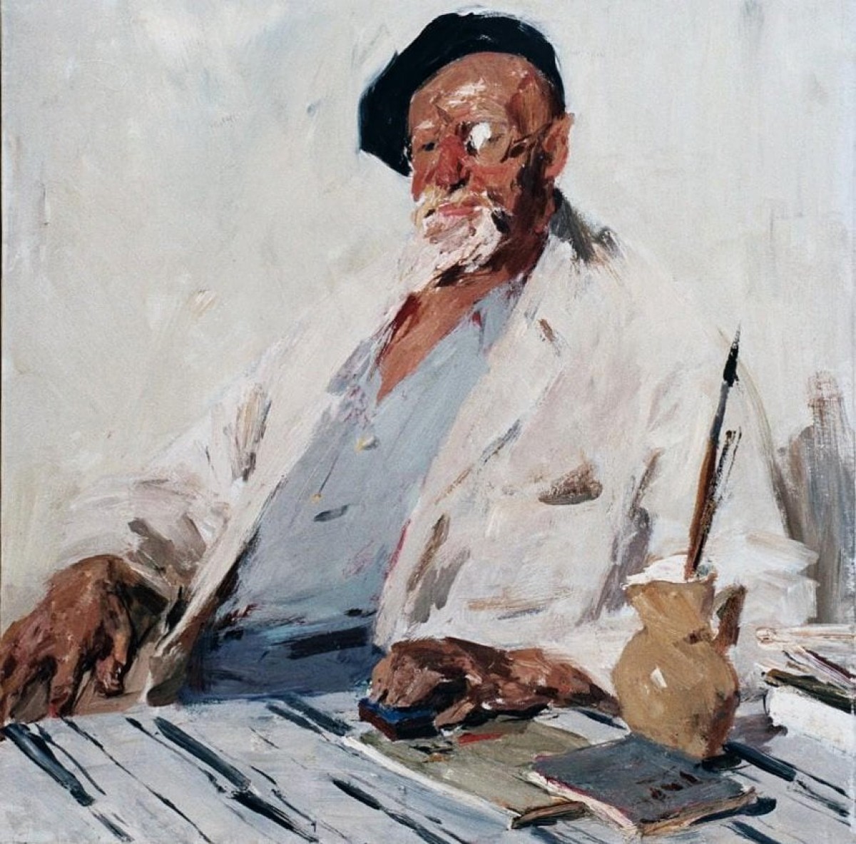 "Живопись. Фигура / полуфигура" by Evsey Evseevich Moiseenko