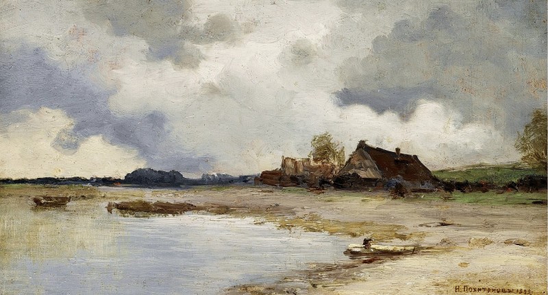 "Pictură. Peisaj" by Ivan Pavlovich Pokhitonov