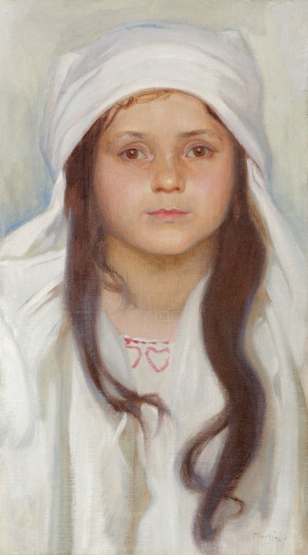 "Painting. Portrait" by Alphonse Mucha