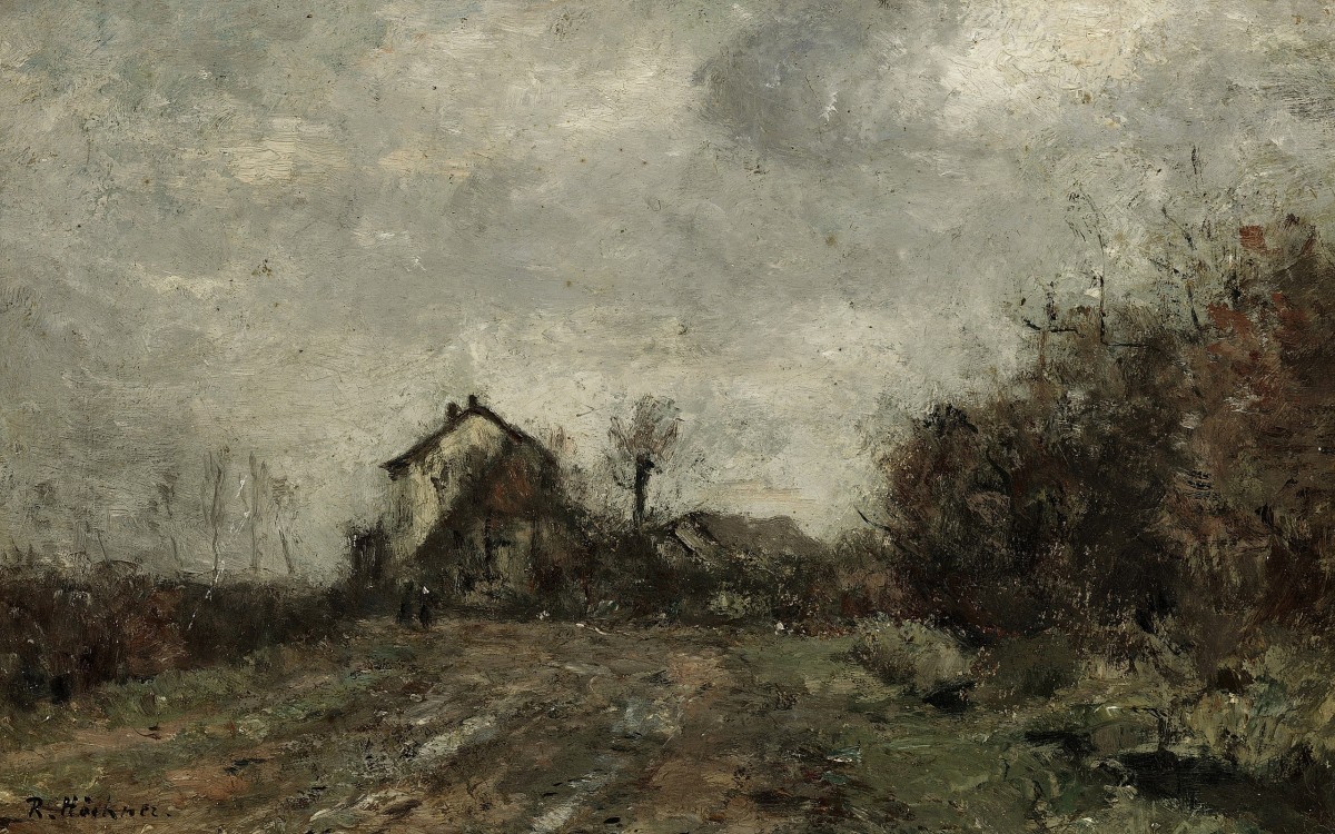 "Painting. Rural" by Rudolf Höckner