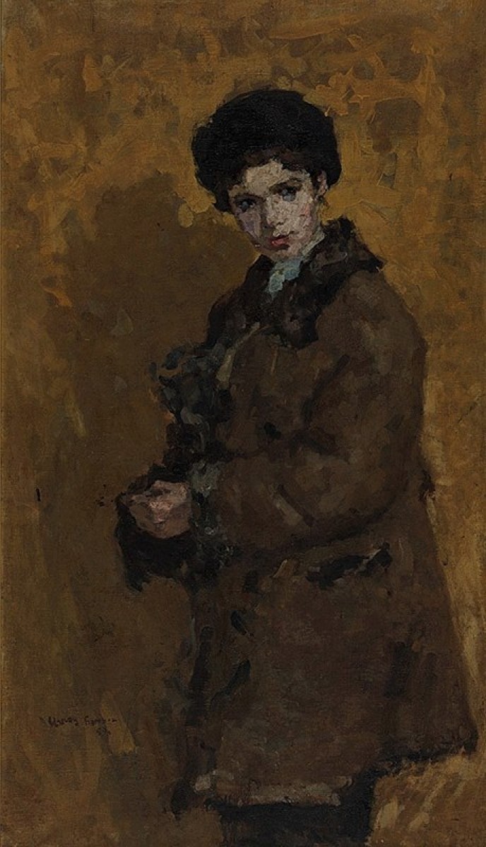 "Painting. Figure" by Zhou Benyi