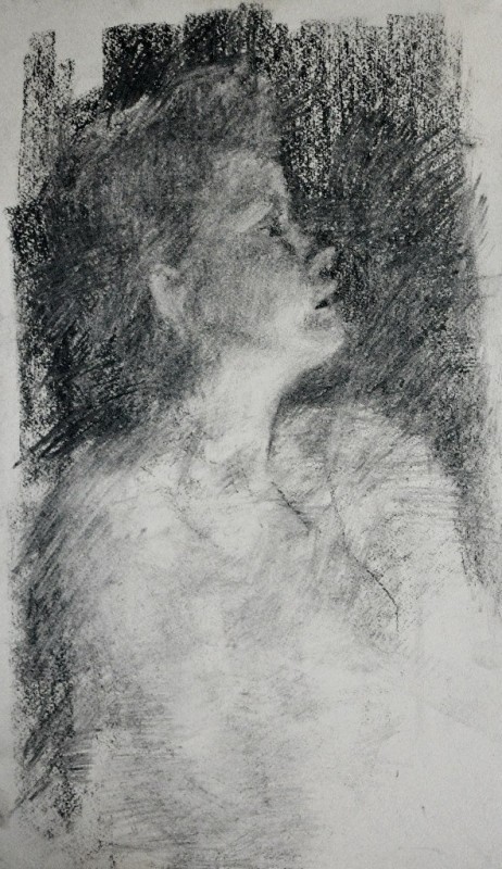 "Desen. Portret" by Angela Slobodean
