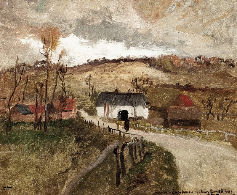 "Painting. Rural" by Frits Thaulow