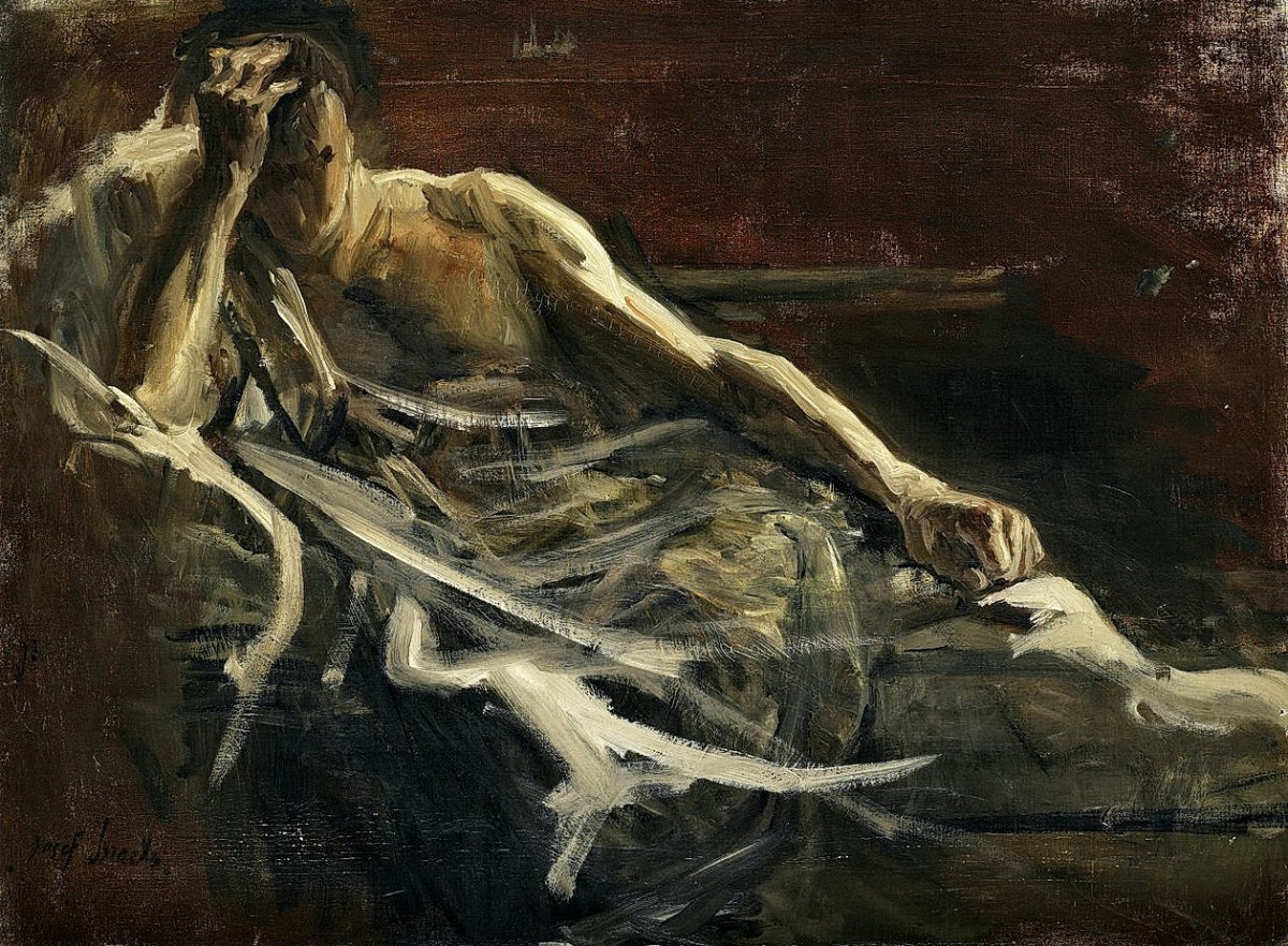 "Painting. Figure" by Jozef Israëls