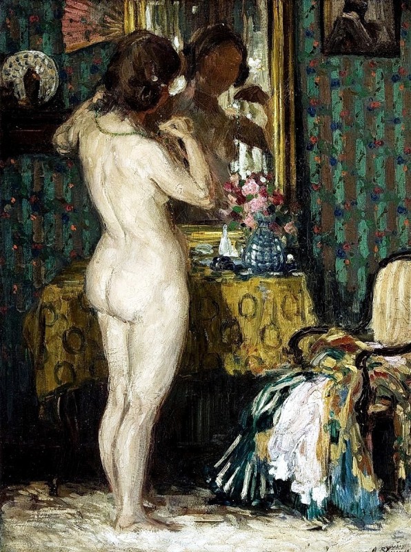 "Composition. Nude" by Alfred Souci