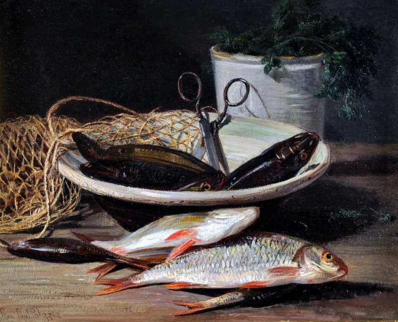 "Pictură. Natură statică" by Francesco Paolo Palizzi