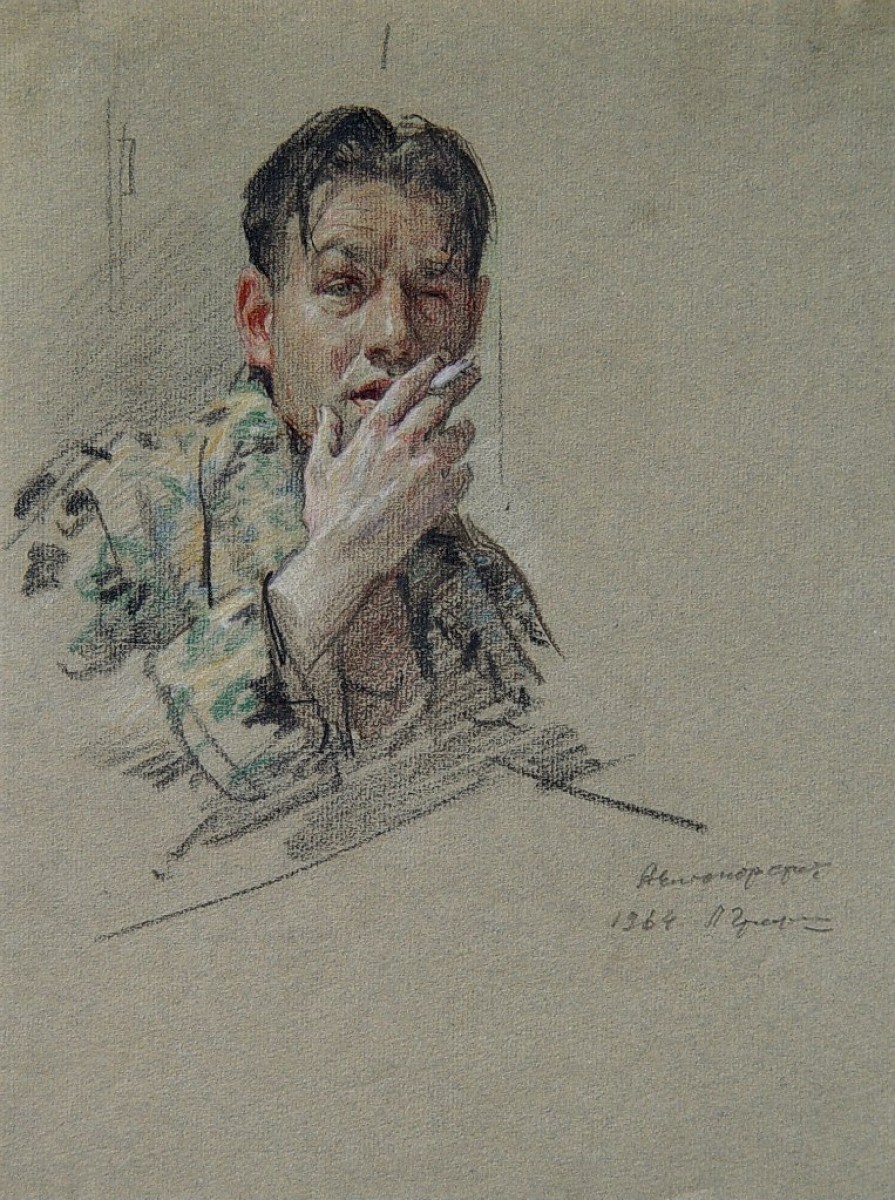 "Sketch. Portrait" by Leonid Grigoraşenco