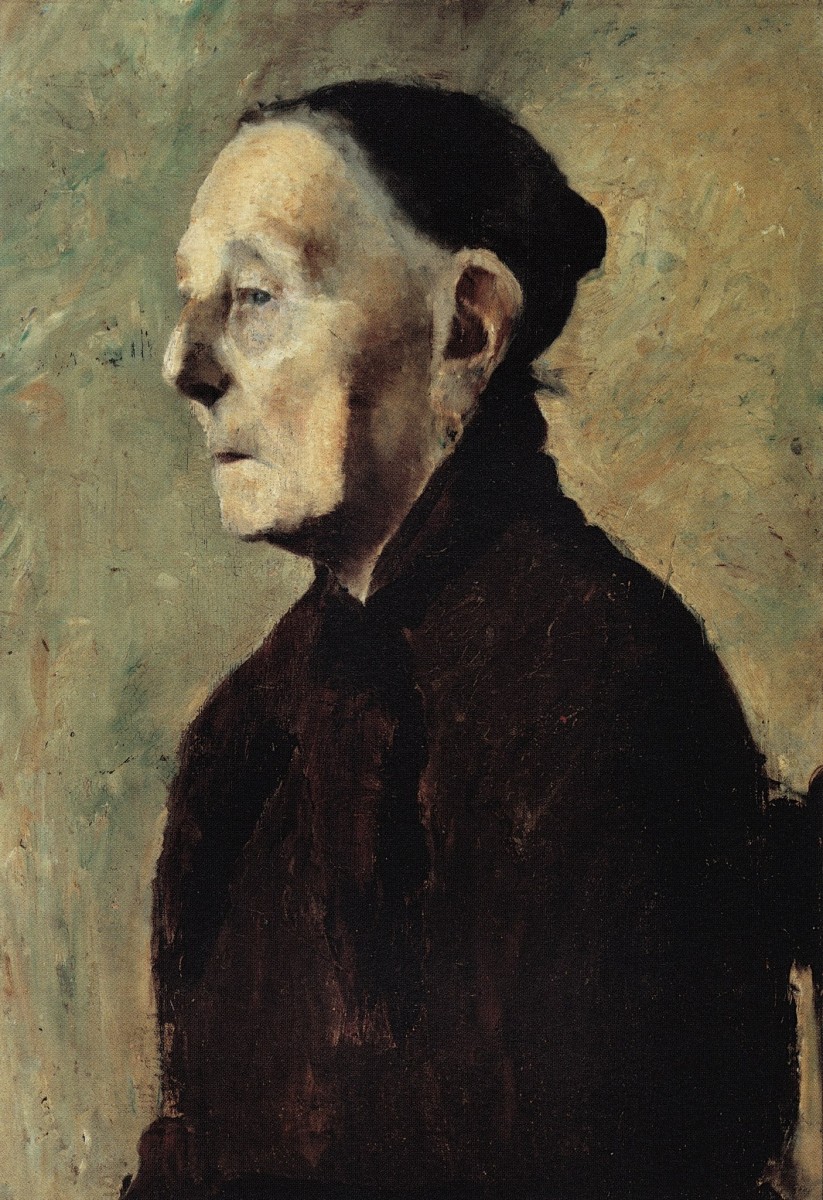 "Painting. Portrait" by Paula Modersohn-Becker