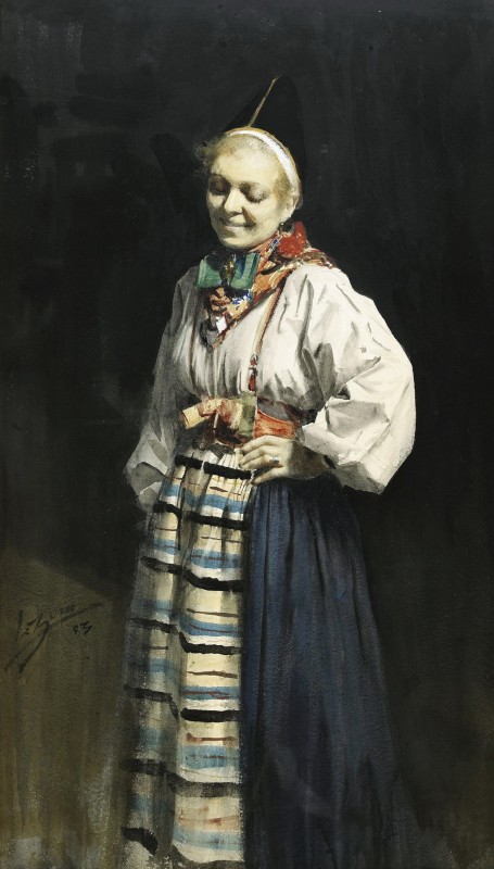 "Painting. Figure" by Anders Zorn
