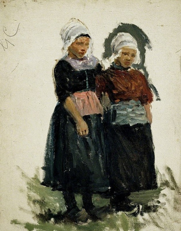 "Painting. People" by George Clausen