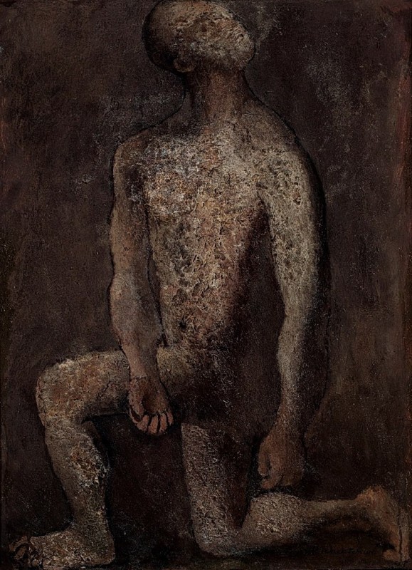 "Painting. Nude" by Pavel Fyodorovich Tchelitchew