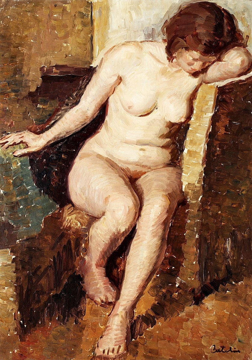 "Pictură. Nud" by Theodor Cateliu