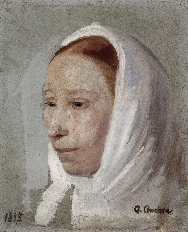 "Painting. Portrait" by Anna Ancher