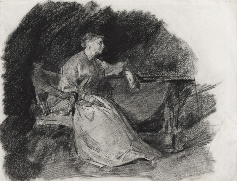 "Drawing. Figure" by George Hendrik Breitner