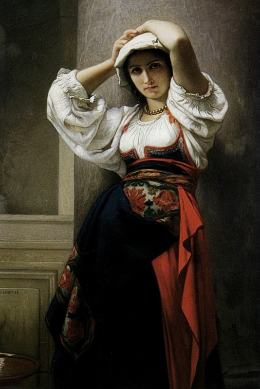 "Painting. Figure" by Charles Landelle