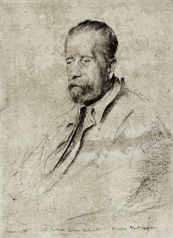 "Drawing. Portrait" by Pietro Annigoni