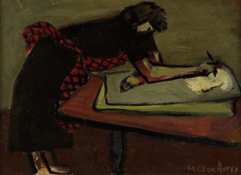 "Painting. Figure" by Milton Avery