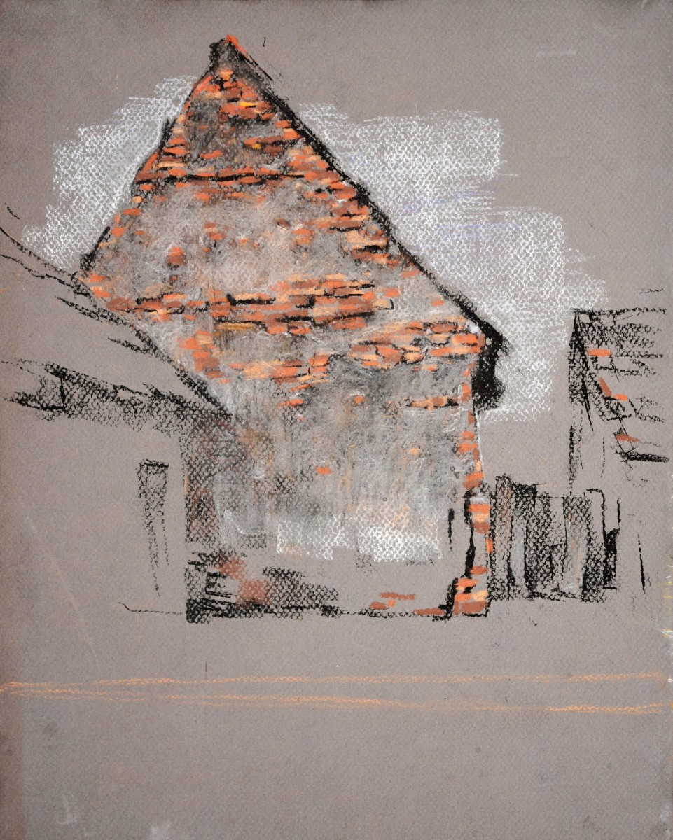 "Drawing. Pleinair. Pleinair romania" by Ilie Maxemciuc, oil on canvas