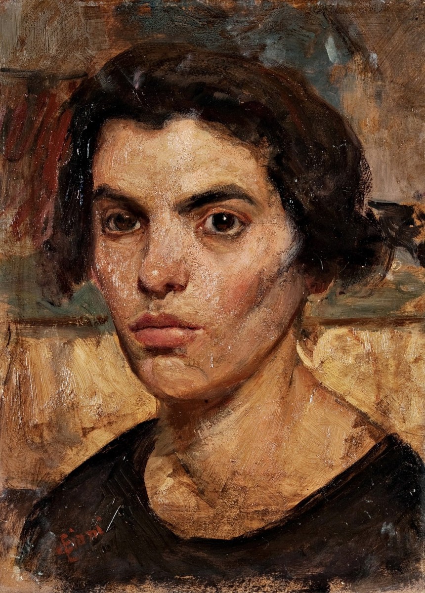 "Painting. Portrait" by Cesare Ciani
