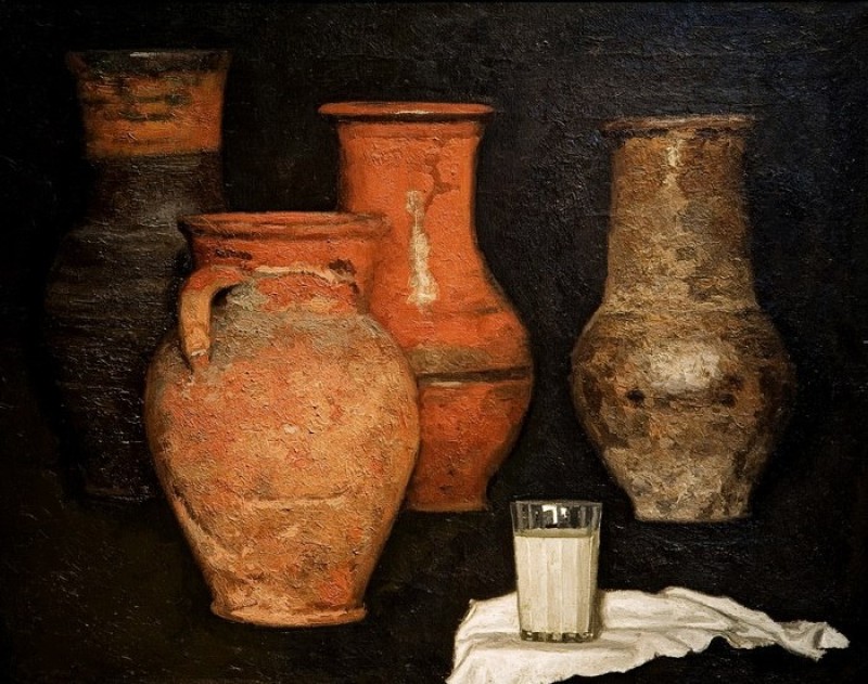 "Pictură. Natură statică" by Geliy Korzhev