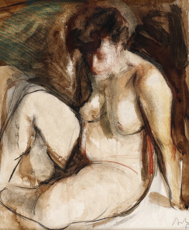 "Pictură. Nud" by Corneliu Baba