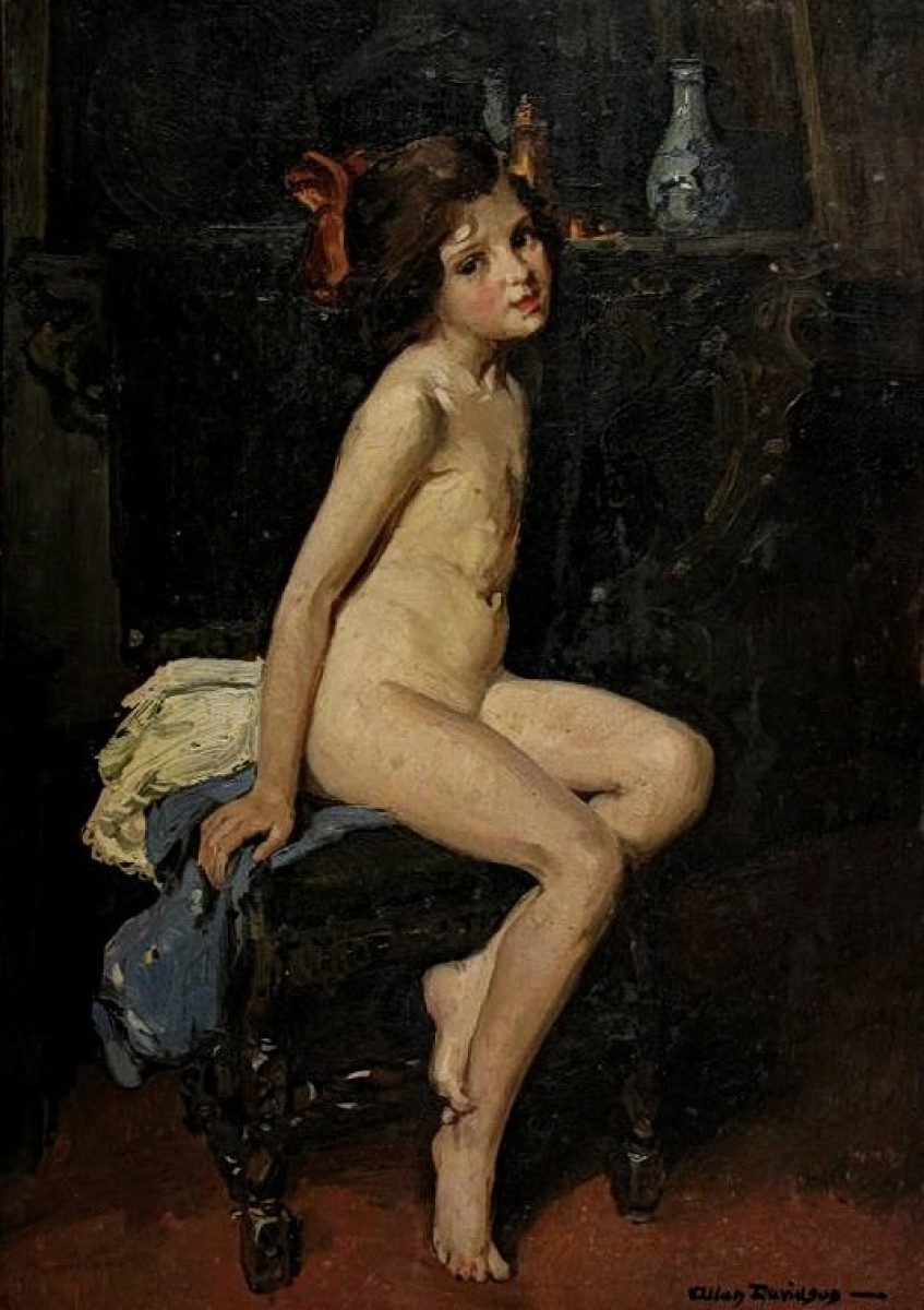 "Painting. Nude" by Allan Douglas Davidson