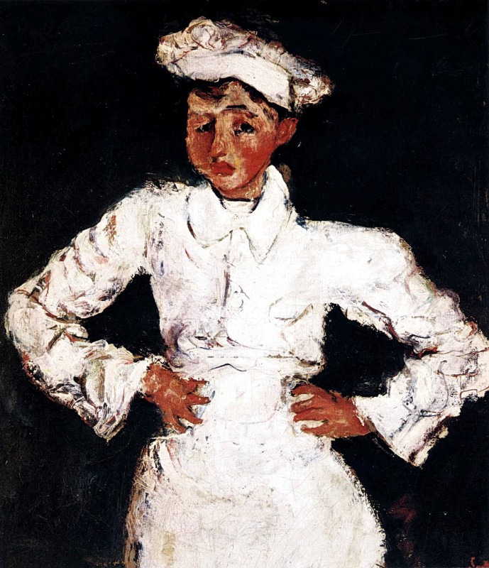 "Pictură. Figură / semifigură" by Chaim Soutine