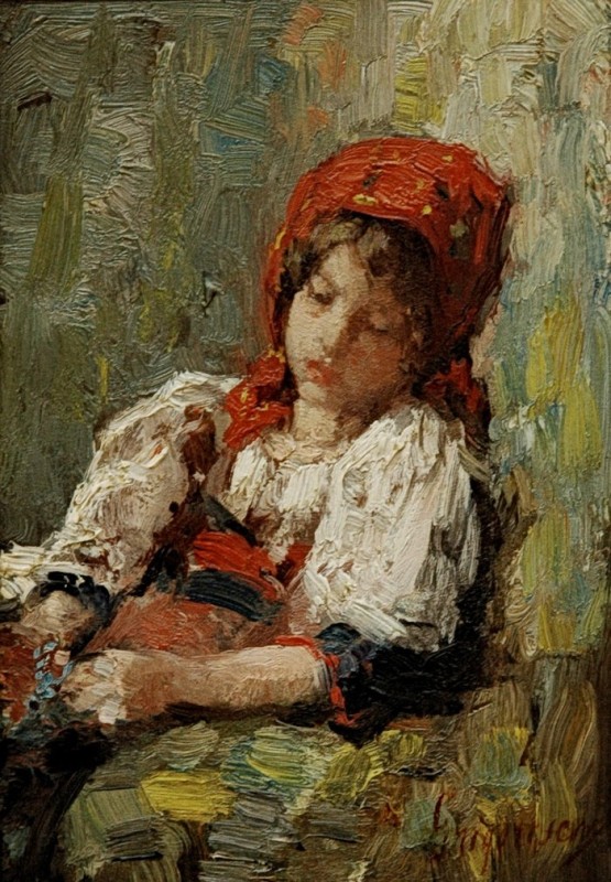 "Painting. Figure" by Nicolae Grigorescu