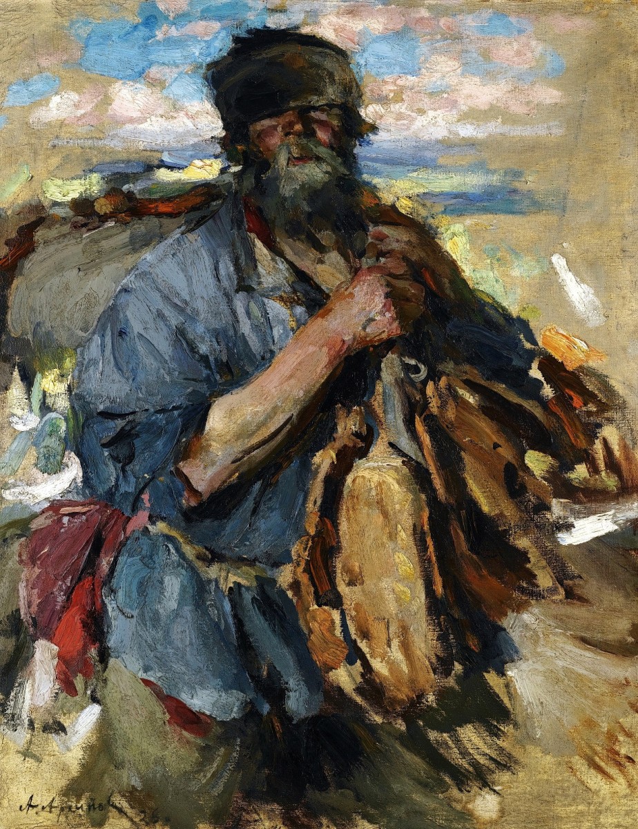 "Painting. Figure" by Abram Efimovich Arkhipov