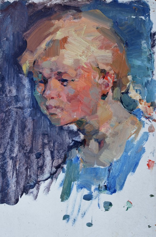 "Pictură. Portret" by Anatol Colceac