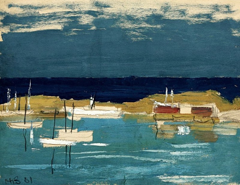 "Живопись. Морской пейзаж" by Хориа Бернеа