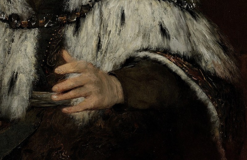 "Painting. Gypsum, head, hands, feet" by Aert de Gelder