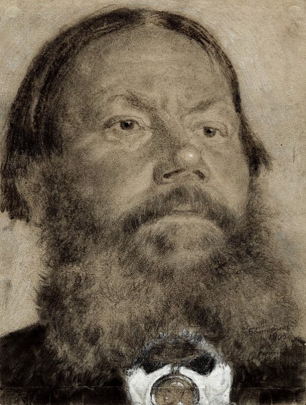 "Рисунок. Портрет" by Васили Сергеиевич Смирнов