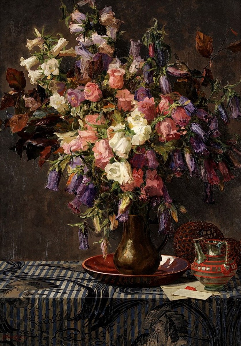"Painting. Still life" by Ernst Albert Fischer-Cörlin