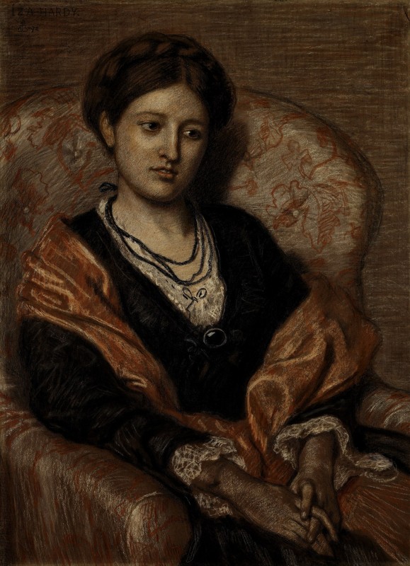 "Compoziție. Portret" by Catherine Madox Brown