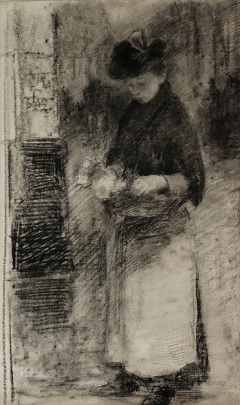 "Desen. Figură / semifigură" by Johan Antonie de Jonge