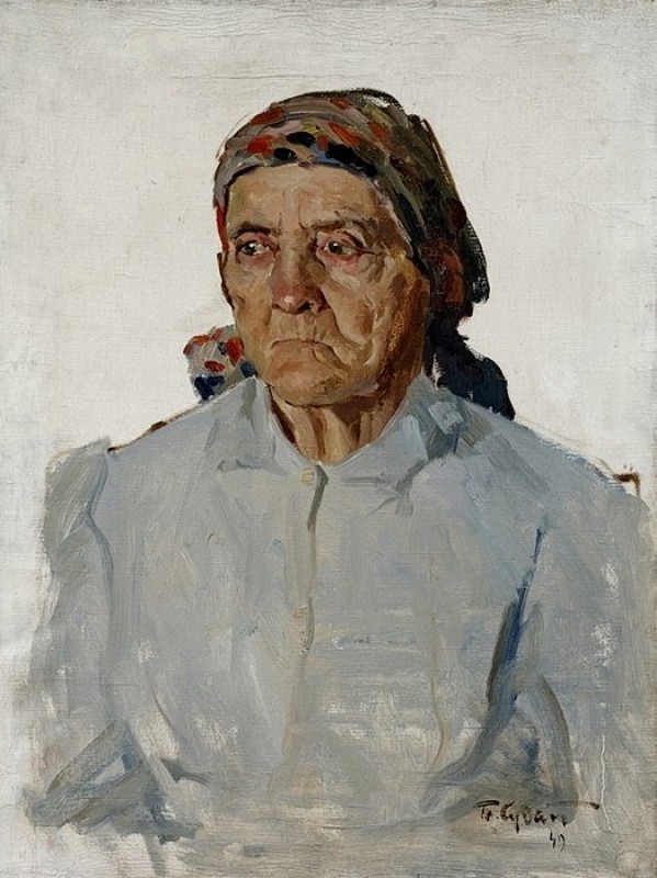 "Painting. Portrait" by P. F. Sudakov