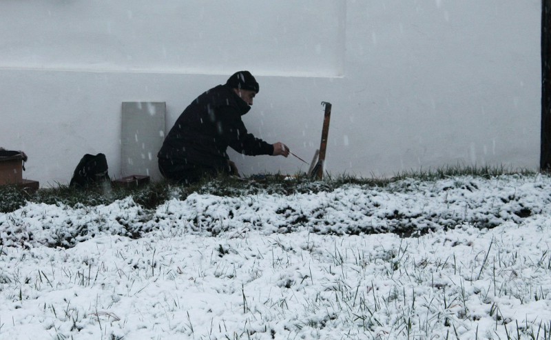 ... from the pleinair in Romania, March 2016