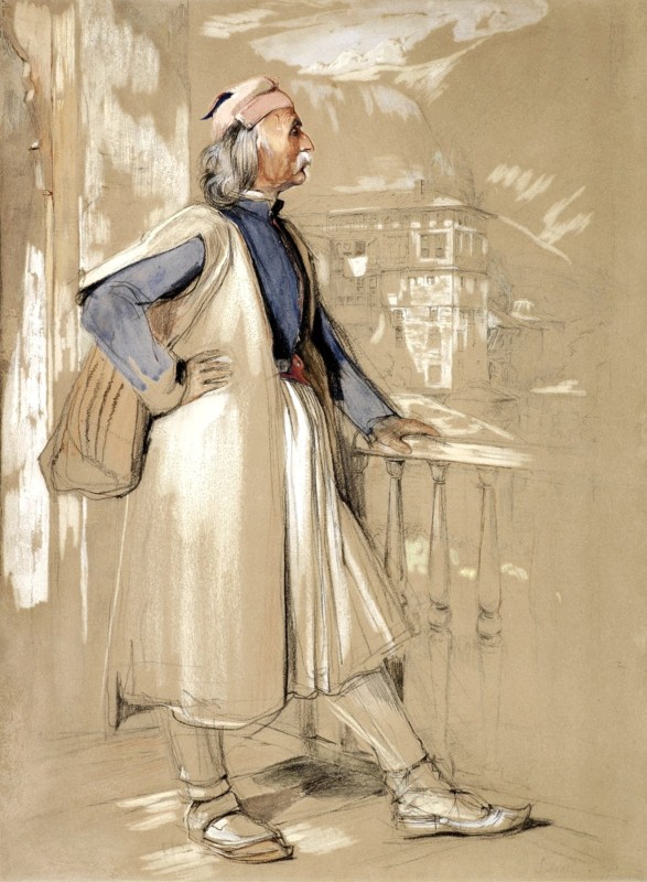 "Drawing. Figure" by John Frederick Lewis