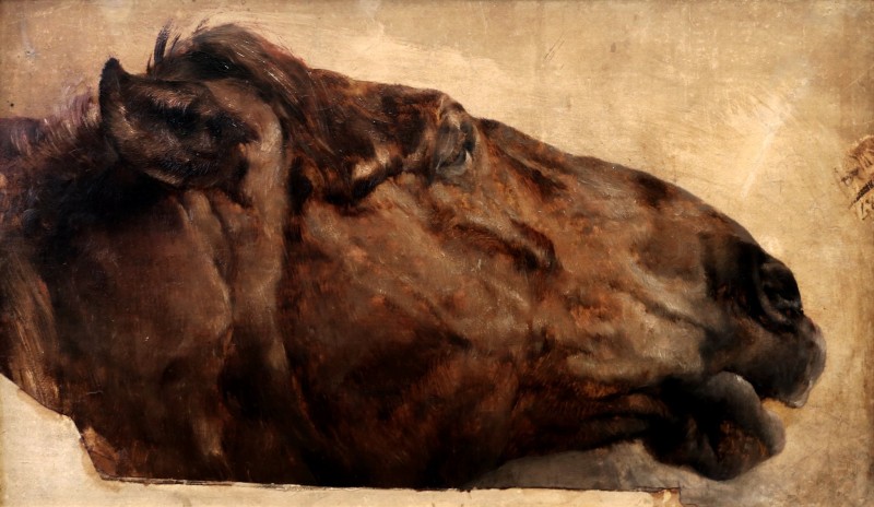 "Painting. Animals" by Adolph von Menzel