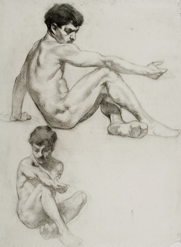 "Desen. Nud" by Dmitry Nikolaevich Kardovsky