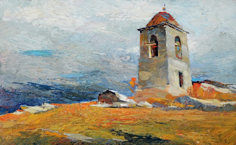 "Painting. Pleinair. Pleinair moldova" by Anatol Ghimpu, oil on canvas