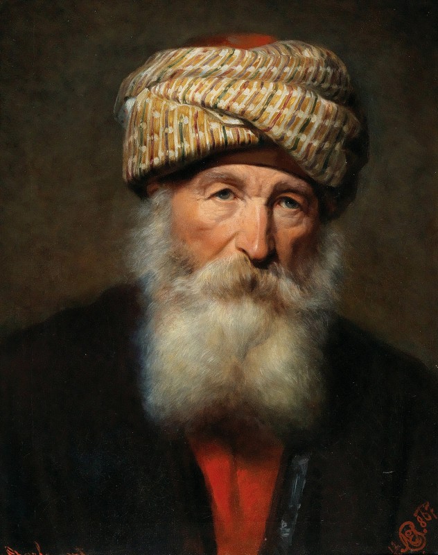 "Painting. Portrait" by Eduard Charlemont