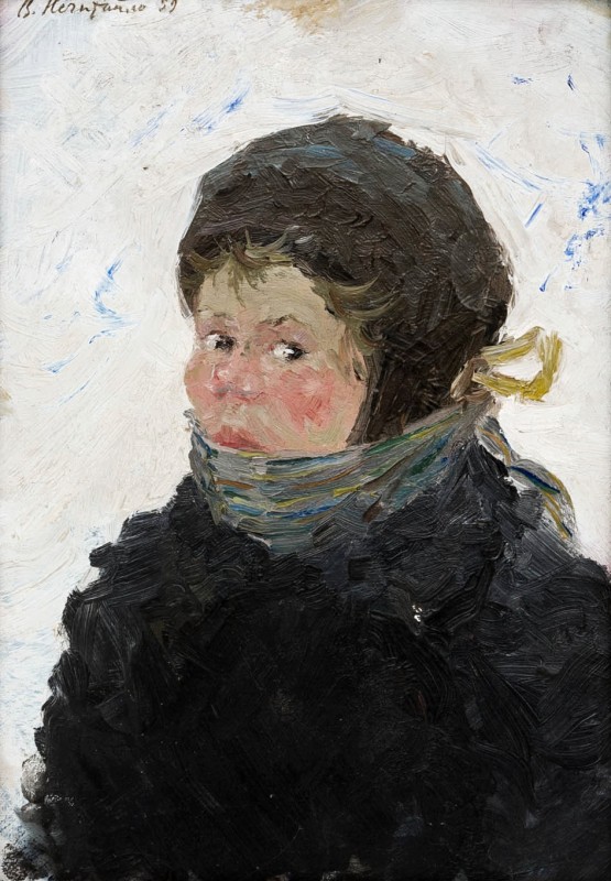 "Pictură. Portret" by Vasilii Kirilovich Nechitaylo
